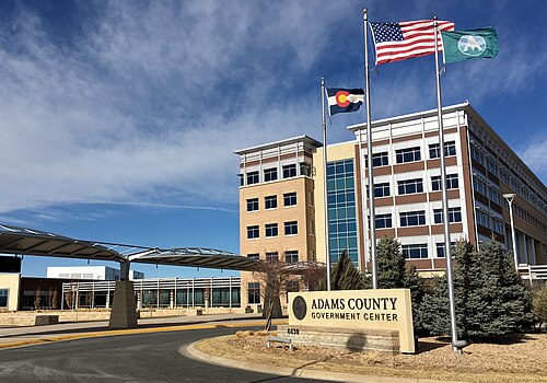 Adams County Government Center in Adams County, CO