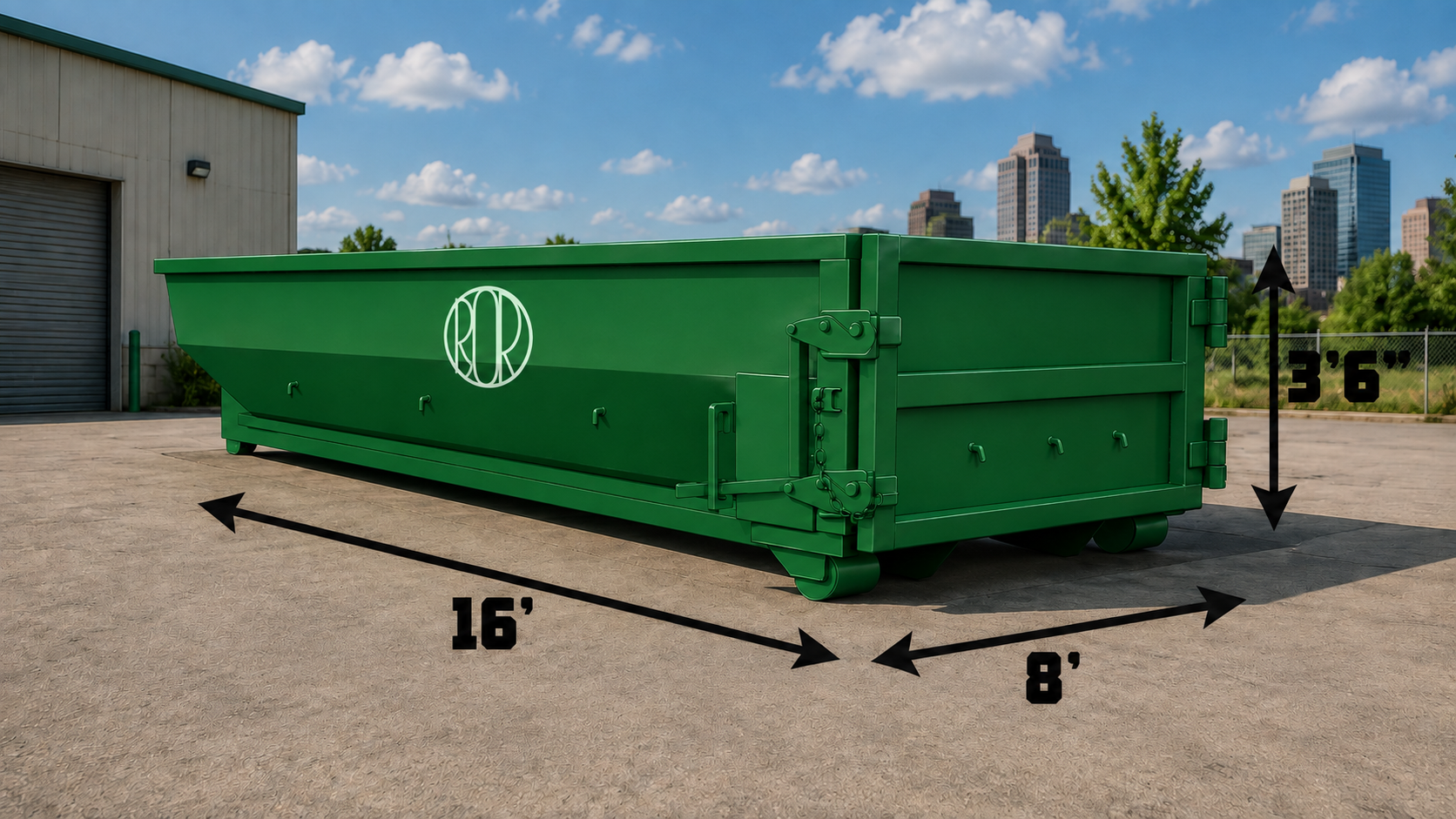 Crew loading a Roll-Off Dumpster outside a Northglenn - CO property during renovation debris removal